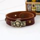 thumbnail image 4 of Brazalete de cuero PU Unisex Zulema Pulsera de la correa, 4 of 7