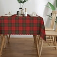 thumbnail image 3 of Rectangle Table Cloth, Clan Stewart Royal Scottish Tartan Plaid Pattern Resistant Washable Tablecloth Decorative Table Cover for Dining, Indoor and Outdoor, 3 of 6