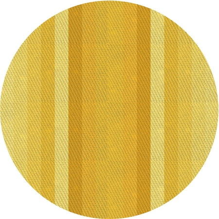 

Ahgly Company Indoor Round Patterned Rubber Ducky Yellow Area Rugs 6 Round