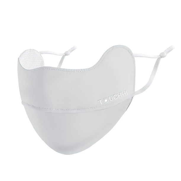 Mascarilla protectora solar de seda de hielo Mascarilla facial transpirable delgada tridimensional para mujer en verano Wmkox8yii jkg7066