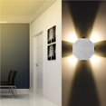 thumbnail image 3 of Bewildely Lámpara de pared LED Octagon Lámpara de pared de 4 LED Blanco cálido 4W 3000K- AC 85-265V 50 / 60Hz para escaparate de sala de estar Iluminación y accesorios No.1 Bewildely HA024501-01, 3 of 6