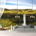 thumbnail image 2 of IDEA4WALL 4pcs Landscape from Balcony Peel and Stick Wallpaper Removable Wall Murals Large Wall Stickers for Home Decoration, 66"x24", 2 of 5
