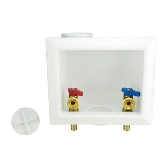 0.5 in. Dia. PEX Barb Washing Machine Outlet Box