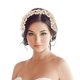 thumbnail image 3 of KAKOWELY Diadema con perlas y diamantes de imitación para mujer, tocado de novia, joyería para el cabello para boda y graduación., 3 of 5