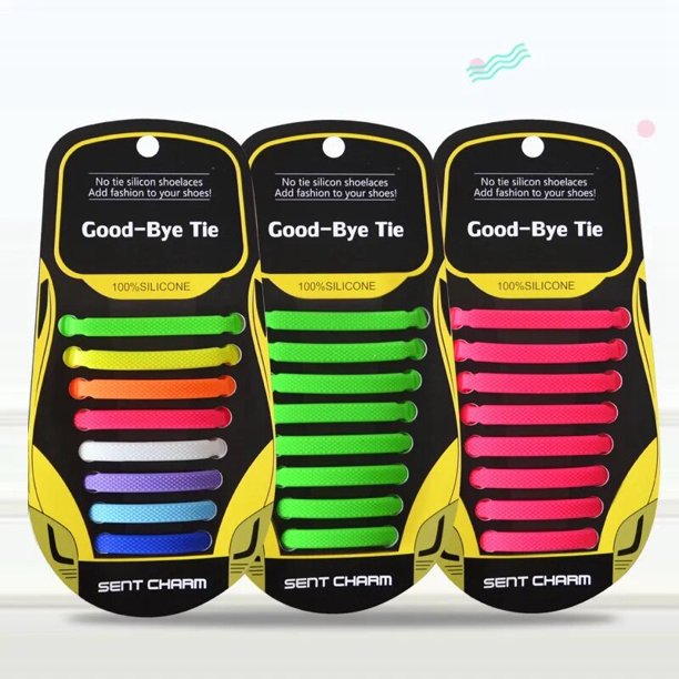 16 unids/lote de cordones elásticos sin atar, cordones de silicona, cordones elásticos creativos, cordones de silicona perezosos, cordones de goma sin atar, China Gao Jinjia LED