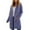 Blue Coat for Women, variant on jtjvou Women Fall Long Cardigan Sweater Trendy Knit Jacket Coat Dressy Blazer Coatigan Blue L