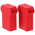 thumbnail image 2 of SHISUYAN Housses Antidérapantes en Silicone pour Échelle Rouge pour Protection Équilibrée et Sécurité Murale 2 Pcs, 2 of 9