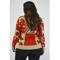 thumbnail image 3 of Sueter tejido print Roman Fashion /Tallas Extras, 0035 (Rojo) rojo UNITALLA, 3 of 6