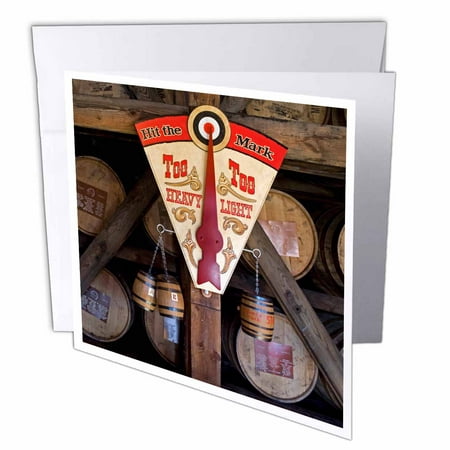 3dRose Kentucky, Makers Mark Bourbon in wood distillery - US18 LNO0001 - Luc Novovitch, Greeting Cards, 6 x 6 inches, set of (Makers Mark Best Bourbon)