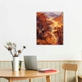 thumbnail image 2 of EastSmooth  Canvas Print Superstition Mountains Sunset Wall Art Arizona Western Desert Cactus Landscape Picture Canvas Art Print Nature Artwork for Home Wall Decoration Ready to Hang, 2 of 4