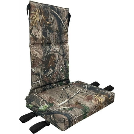 DJH-Ladder Stand Seat Adjustable Strap Replacement Tree Stand Seats Universal Seat and Tree Stand Rail Pads Enhanced Stability Hunting Accessories for Ladder Stands and Lock on Tree Stands-1