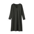 thumbnail image 3 of Gifts for Women Robes for Women Fuzzy House Coat Oversized Soft Women's Sleepwear Spa Womens Bathrobe Black, 3 of 4