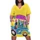 thumbnail image 2 of Mabays ney ilustración de robert alejandro vestido suelto con bolsillos vestidos largos velados vestido de mujer verano 2025, 2 of 7