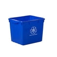 thumbnail image 1 of Boîte de Recyclage-Curbside, 16 GAL/60L, Bleu/logo, 1 of 1