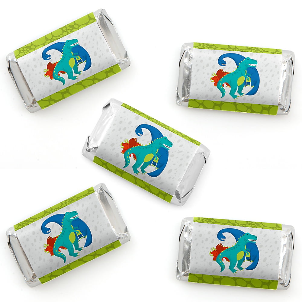 Dino Mite T-Rex Baby Shower or Birthday Party Favor Boxes Set of 12 Roar Dinosaur Girl