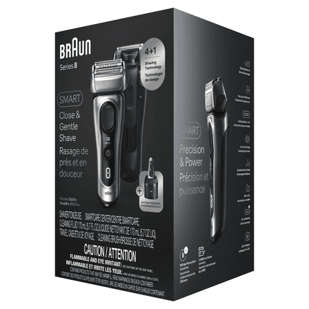 Braun Series 8 8567cc Men's Electric Shaver with 4 1 Shaving Elements - High Quality