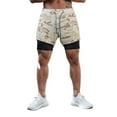 thumbnail image 1 of Liacowi Men Athletic Shorts, Elastic Waistband Pants with Pocket, 1 of 5