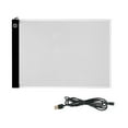 thumbnail image 1 of Ultra-thin A4 LED Light Box Writing Painting Tracing Board Copy Pad Panel Drawing Tablet Sketch Boards Art Artcraft Stencil with 3 Level Adjustable Brightness, 1 of 8