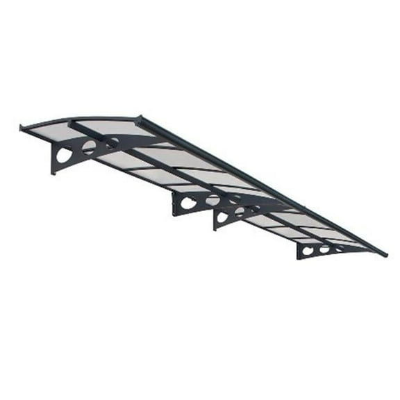 Canopia Herald 4460 Awning - Gray - 5 x 15 ft.