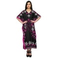 thumbnail image 1 of Moomaya Kaftan Long de Plage pour Femmes, Tenue de Plage, Robe de Plage, Couvre-Maillot Bikini, Kaftan, Grande Taille, 1 of 6