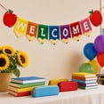 thumbnail image 4 of 16.4 Ft Welcome Banner,Colorful Pre-strung Cardstock Hanging Decor for Teacher Office Home Semester Begin Party, 4 of 7