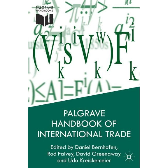 Palgrave Handbook of International Trade, (Paperback)