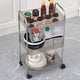 thumbnail image 5 of Bewildely Estante organizador dual horizontal y vertical del almacenamiento de la cocina del restaurante horizontal y vertical Almacenamiento y organización del hogar gris, con caja Doble capa, 5 of 6