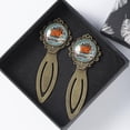 thumbnail image 4 of Thanksgiving Vintage Copper-Colored Lace Bookmarks: Stainless Steel Reading Accessories and Bookmarks - Ideal Gift Set for Book Lovers, 4 of 5