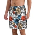 thumbnail image 2 of Naloa French Food Men's Beach Shorts, Surfing shorts, Swim trunks, Quick Dry Swim Trunks for Surfing Beach Fun - Large, 2 of 9