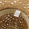 thumbnail image 3 of Qarigey Sombrero de paja de vaquero Tejido de ala ancha Protección solar Casual Transpirable Verano Pesca al aire libre Playa Moda Gorra de Type6 NO6, 3 of 6