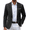 Black, variant on COOFANDY Men's Slim Fit Casual Blazers Lightweight Sport Coats One Button Suit Jackets