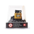 thumbnail image 3 of CAT Caterpillar 272C Compact Track Loader with Broom Yellow "Micro-Constructor" Diecast Model by Diecast Masters, 3 of 4