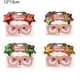 thumbnail image 2 of Paquete de 4 gafas de fiesta de Navidad, decoración navideña, montura de gafas para disfraz, decoración de fiesta, regalo de Navidad, 2 of 5