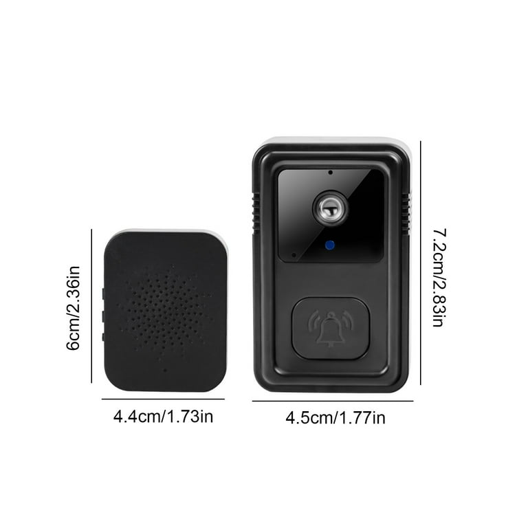 XMMSWDLA Video Doorbell Wireless, Front Door Camera for Apartment