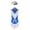 Blue, variant on Womens Sequins Fringed Latin Dance Costume Shiny Sequins Leotard Bodysuit with Hat Gold S