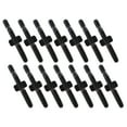 thumbnail image 1 of ETHZZLE 30Pcs Small J-Shaped Black Plastic Pegboard Hooks for Tool Organization, 1 of 6
