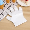 thumbnail image 4 of Shisuyan de 100 Pcs Gants Jetables en PE Gants à Film Rétractable Gants Pratiques de Protection pour les Mains, 4 of 8