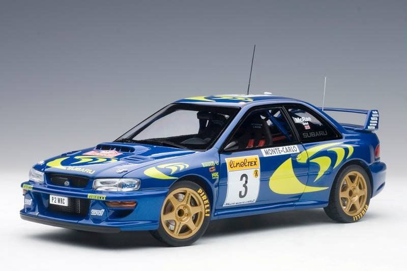 Decals 1//32 Ref 16 Subaru Impreza WRC Colin Mc Rae Rally Mounted Carlo 1997