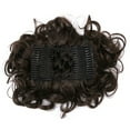 thumbnail image 2 of Short Curly Ponytail Bun Hair Extensions for Women Hair Strech Chignon Comb Clip, 2 of 4