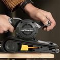 thumbnail image 3 of LiJADORA DE LA BANDA DE BOLSA, LIJADORA DE 1000 W CON CONTROL DE VELOCIDAD DE 6 PASOS, INTERRUPTOR DE BLOQUE DE AUTOGOLPE 12 CINTURONES DE LIJADO 75 X 533 MM, NO SE REQUIERA, 3 of 6