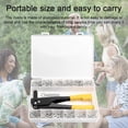 thumbnail image 4 of Heavy Duty 380 Piece Rivet Gun Set Blind Riveter Combination Kit Utility Hand Tool Set, 4 of 8