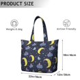thumbnail image 4 of Sac de Voyage Thème Cosmos Ciel Étoilé Grande Capacité Sac de Week-End Léger avec Sangle Réglable pour Gym Voyage, 4 of 5
