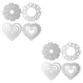 thumbnail image 1 of Unatoiry 1 Set School Supply Easy to Use DIY Dies Cutter High-strength Wear-resistant Template Molds for Making Album Paper Scrapbooking As shown 2Set, 1 of 6