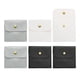 thumbnail image 1 of Uxcell 6 Pcs Mini Bolsa de Joyería, 8 Pulgadas Bolsas de Joyería Pequeñas de Cuero PU Suave para Joyería de Viaje, Plata/Blanco/Negro, 1 of 7