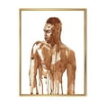 thumbnail image 1 of Designart Portrait de bel homme africain sur blanc II ART MURAL À CADRE FLOTTÉ, 1 of 4