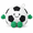 Soccer, variant on USB Rechargeable Silicone Ball Night Light, Tap Control RGB Mood Lamp with Hanging Hook Design, Soft Squishy Sports-Themed Ambient Light for Bedroom, Desk & Home Decor Lighting