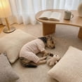 thumbnail image 5 of Dog Pajamas for Small Medium Large Dogs, Soft Stretch Breathable Pet Pjs, Lightweight Pet Clothes for Boy Girl Dogs & Cats(S,Beige), 5 of 6
