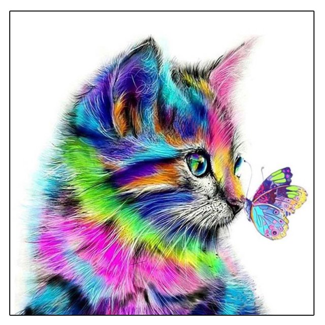 5D Animal pintura de diamantes de imitación DIY resina cristal bordado imagen de dibujos animados sin terminar punto de cruz de diamantes Scienceny HA0653-00B