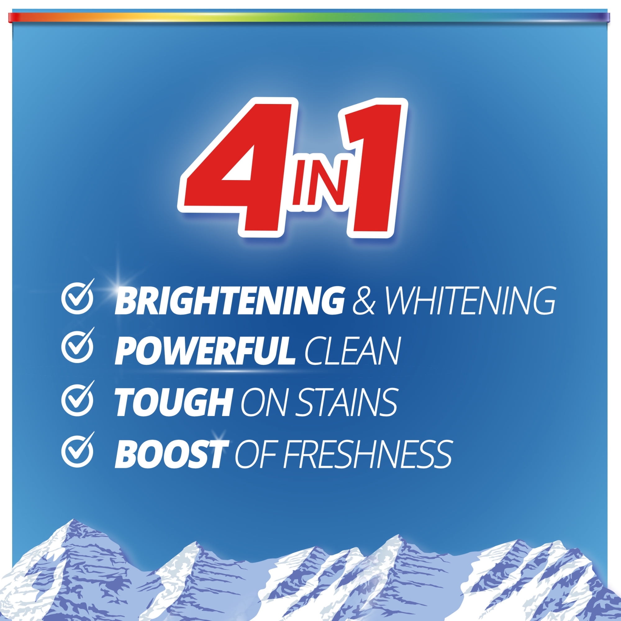 Purex Liquid Laundry Detergent, Mountain Breeze, 250 Fluid Ounces, 192 Loads