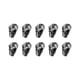 thumbnail image 1 of Cuentas Espaciadoras, Cuentas Espaciadoras De Calavera De Metal Agujero Grande Para Cordón De Cuchillo Para Joyería DIY ANGGREK Otros, 1 of 8